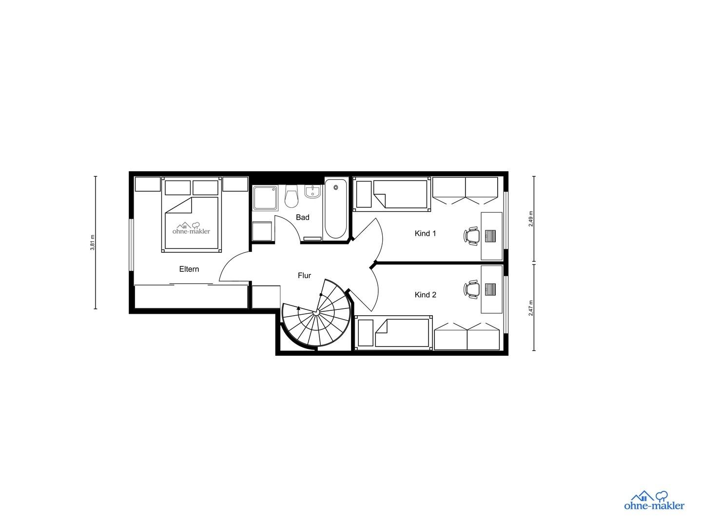 Grundriss OG