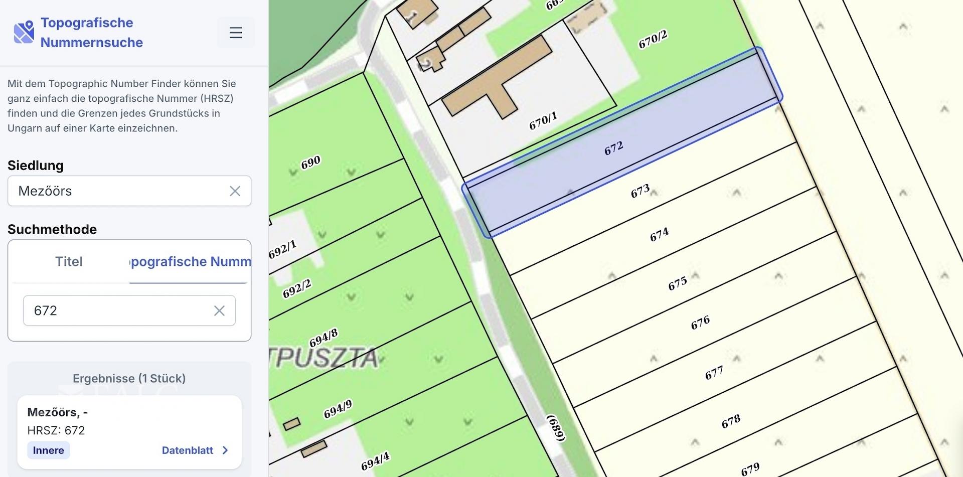 Lageplan 