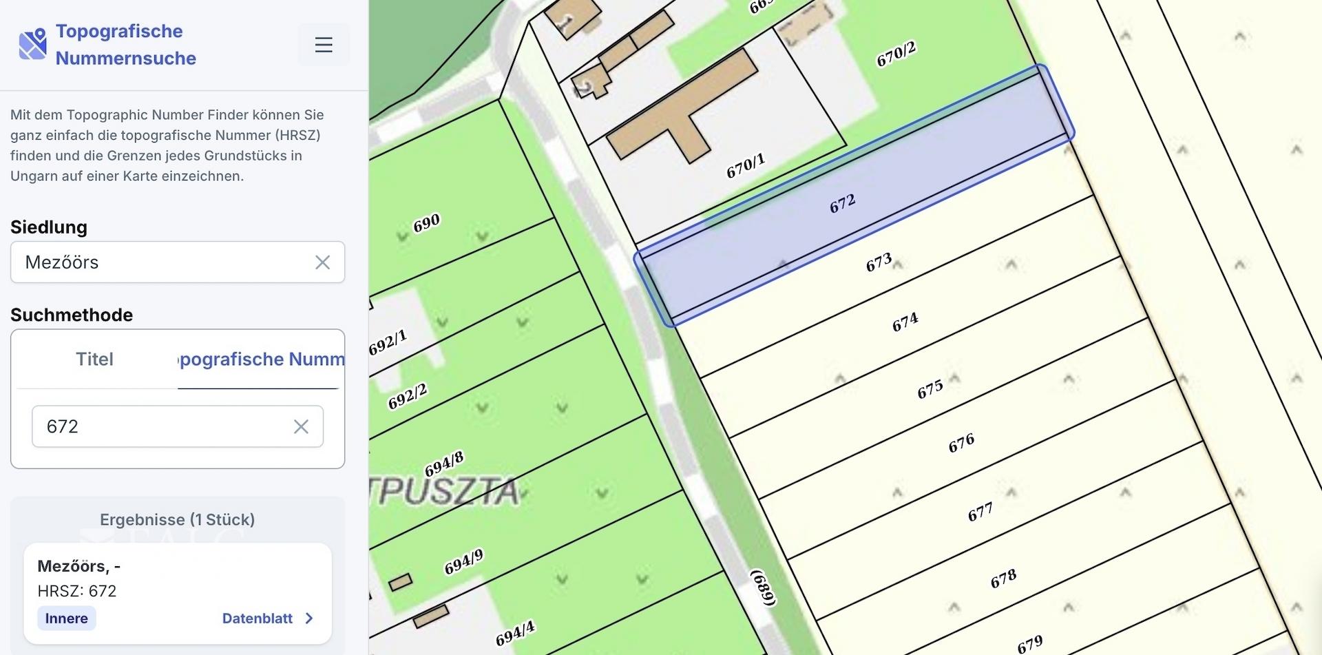 Lageplan 