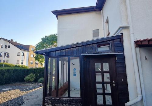 Hausansicht seitlich
