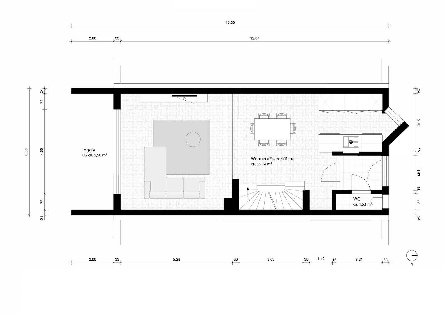 Grundriss Erdgeschoss