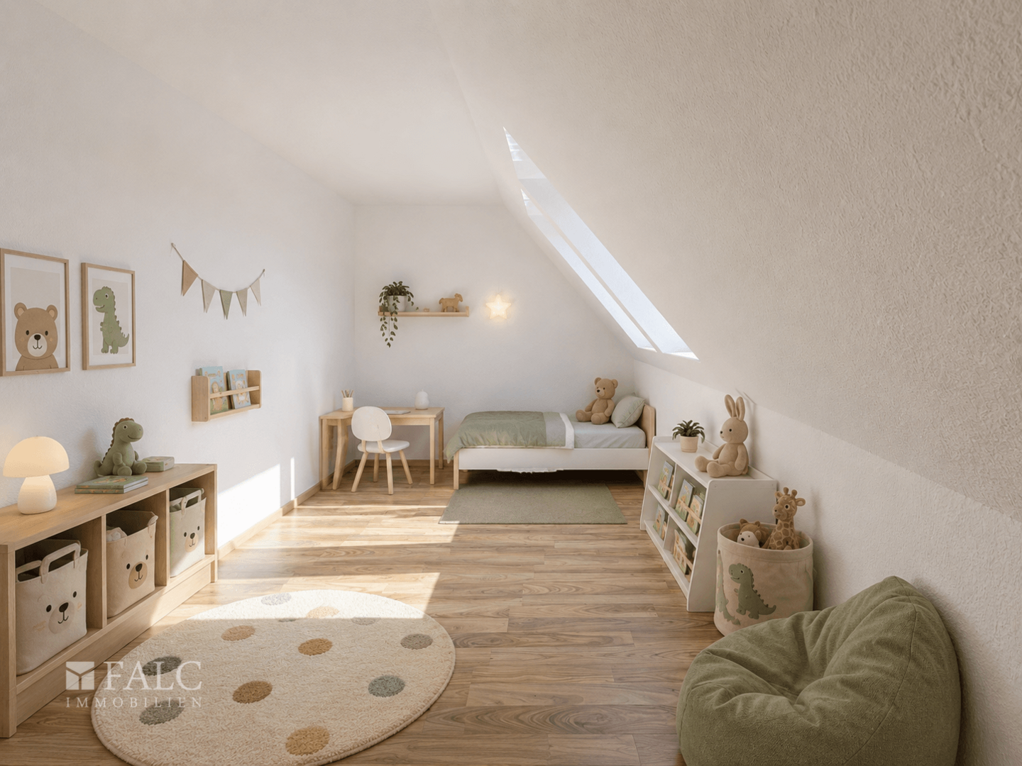 Kinderzimmer - Einrichtung digital 