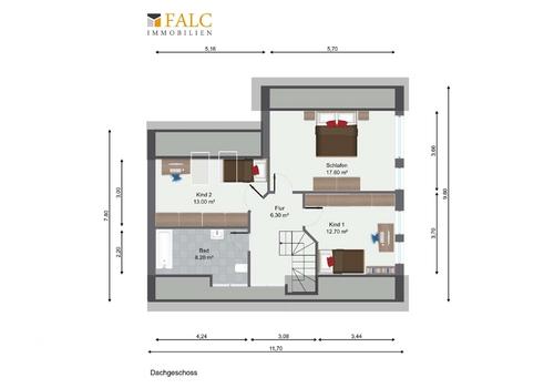 Grundriss Dachgeschoss