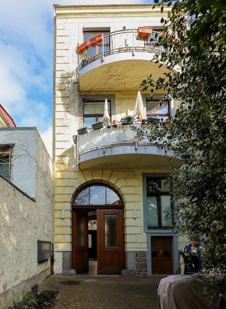Rückseite Villa