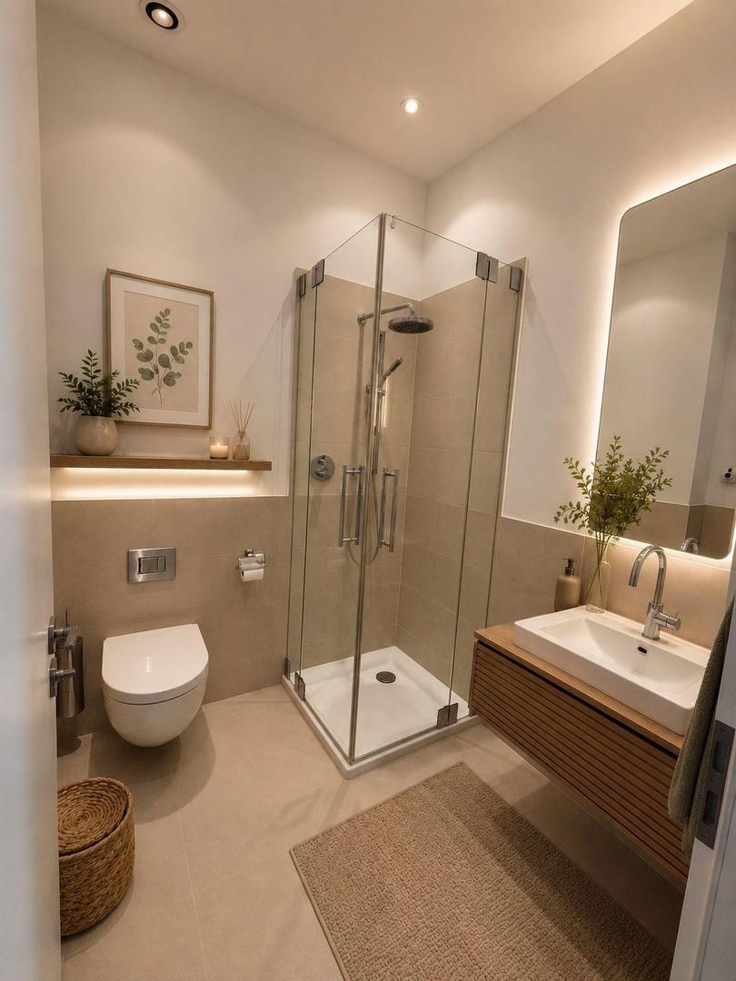 Gäste Bad/WC Flur KI