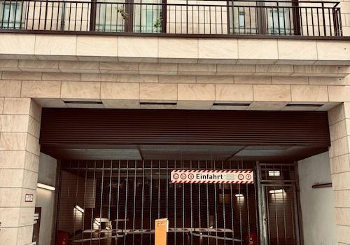 Einfahrt Tiefgarage