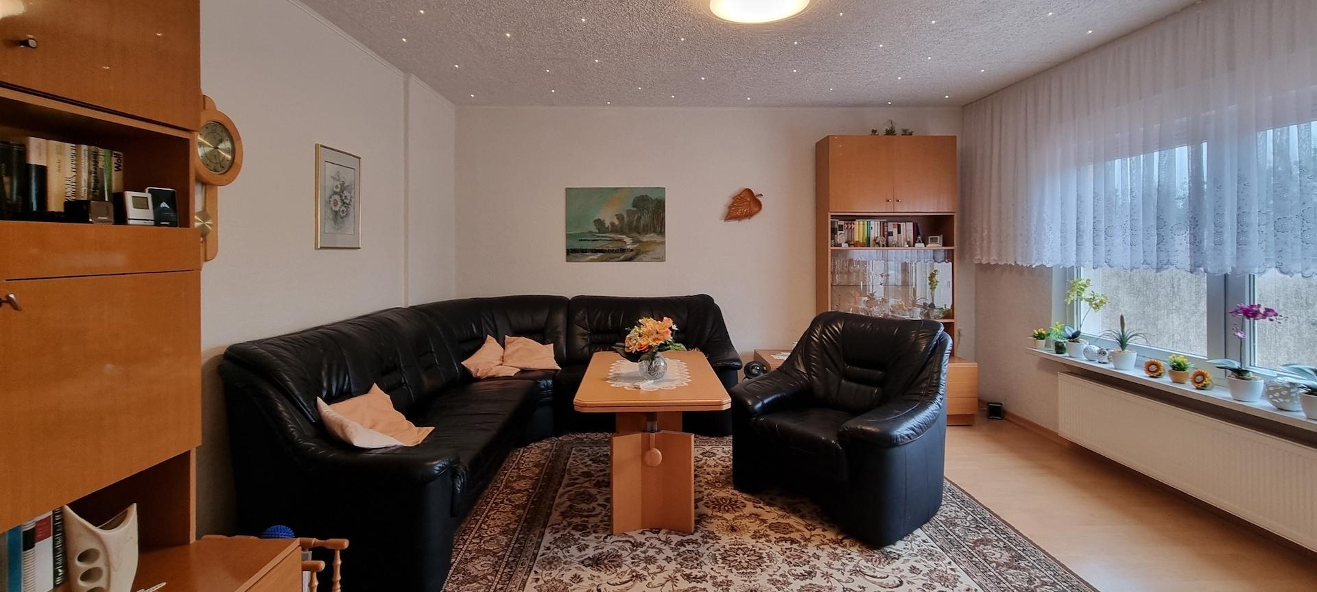 Wohnzimmer mit Sternenhimmel
