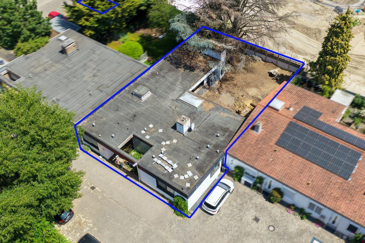 Bungalow und Garage Kennzeichnung