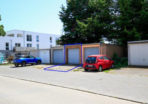 Garage Seitansicht