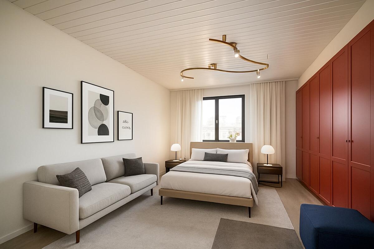 Schlafzimmer (Visualisierung)