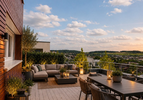 Gestaltungsvorschlag Terrasse