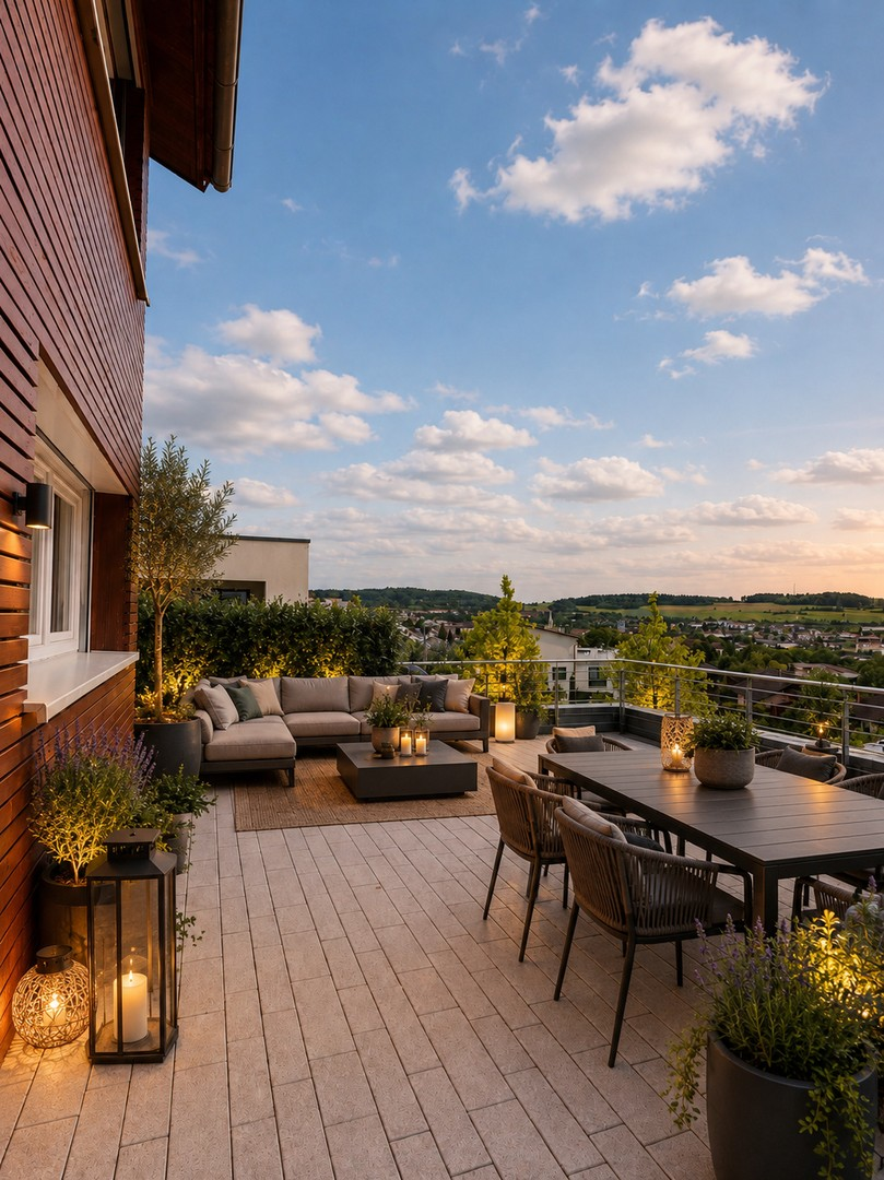 Gestaltungsvorschlag Terrasse