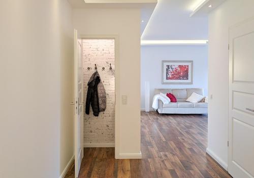 Flur mit Garderobe