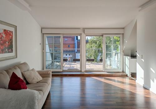 Zimmer 2 und Terrasse