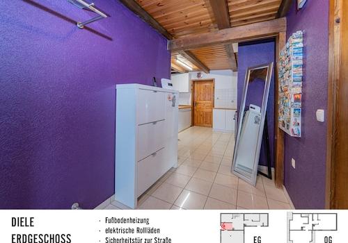 Blick vom Flur Richtung Küche