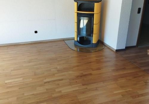 Wohzimmer und Ofen