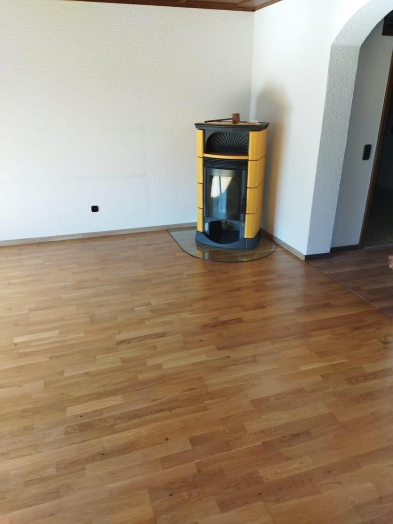 Wohzimmer und Ofen