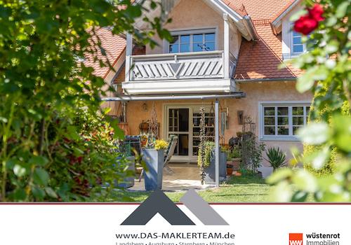 Exklusive Maisonette in traumhafter Ruhelage – Schlösschen-Architektur, Garten & 2 TG-Plätze