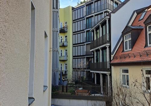 von Balkon nach Westen
