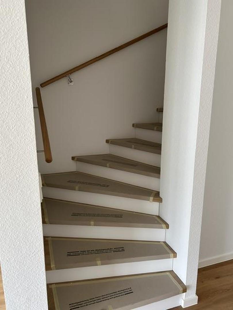 Treppe vom EG ins OG