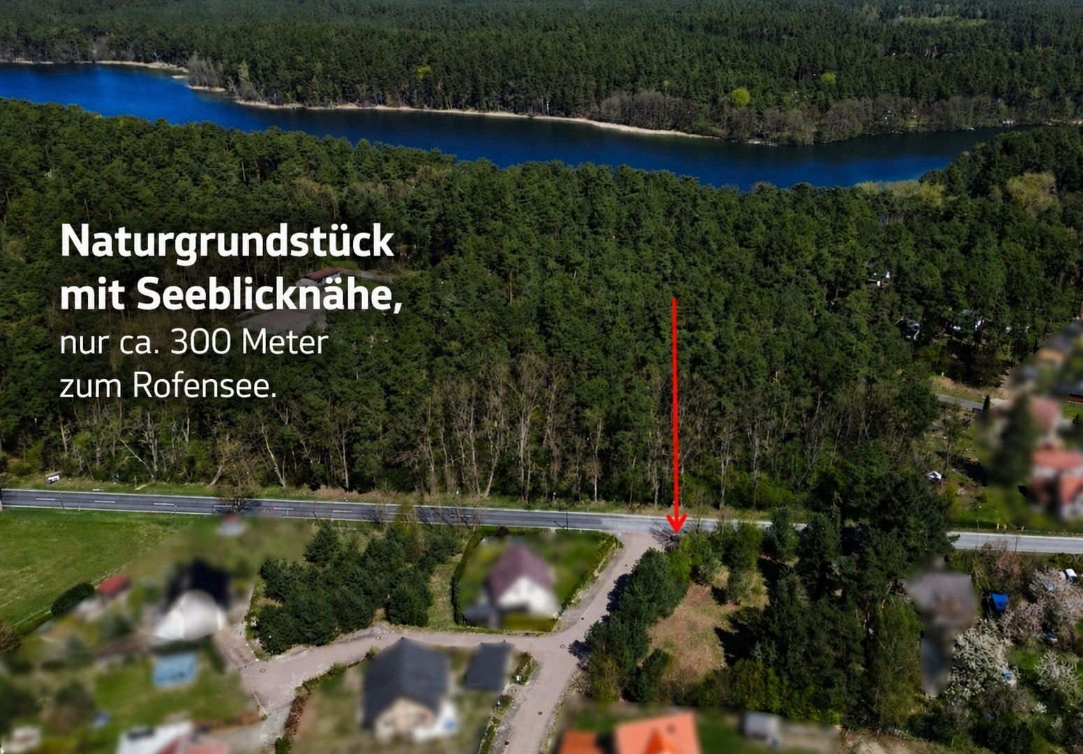 Naturgrundstück nähe Roofensee
