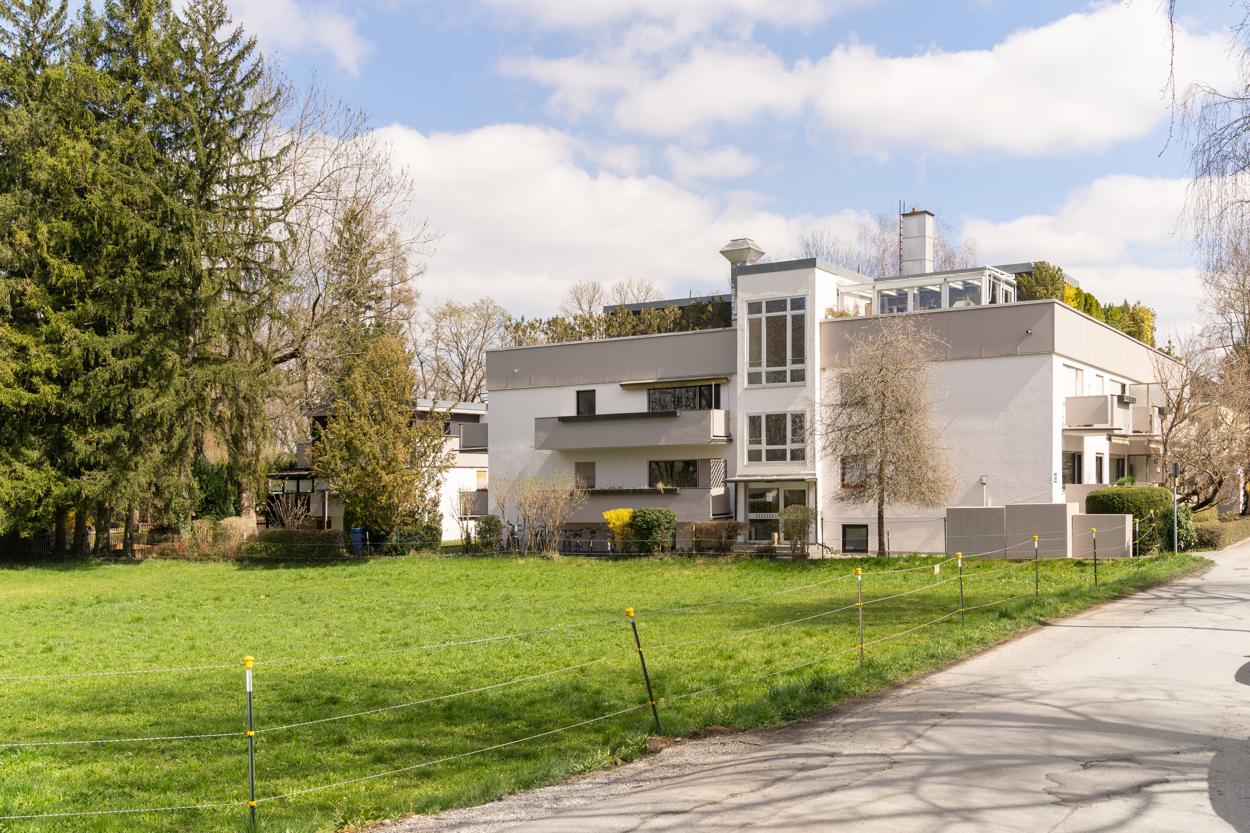 Blick auf das Haus