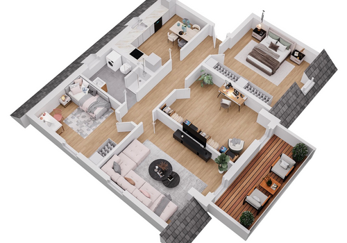 3D-Grundriss