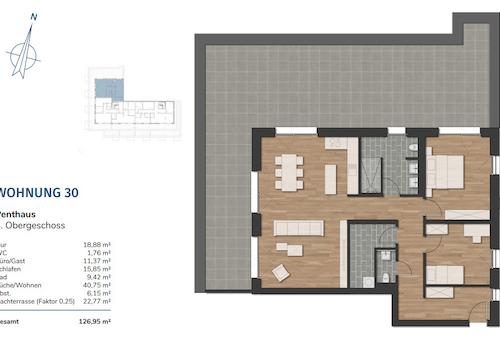 Grundriss WHG 30