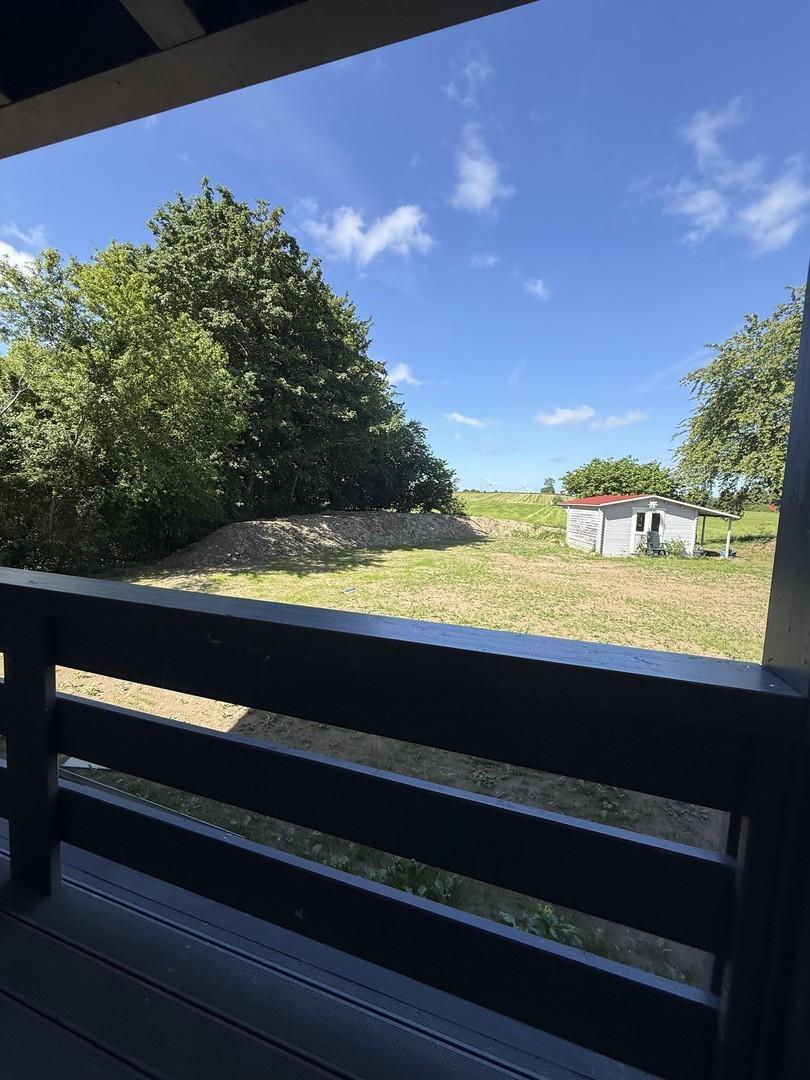 Blick aus dem Wohn-Essbereich
