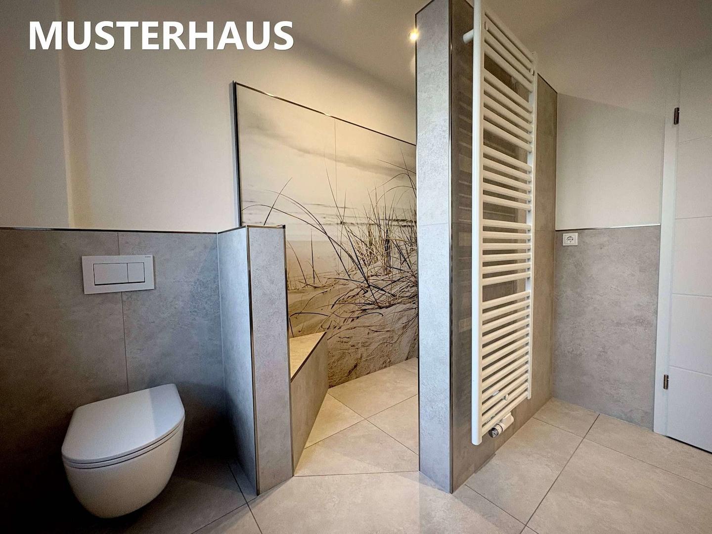 Ebenerdige Dusche