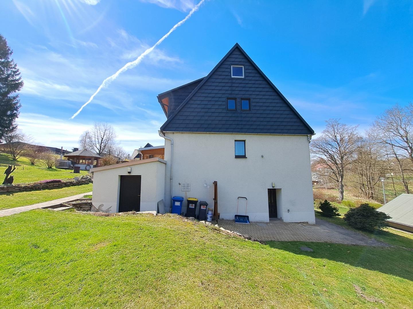 Giebelansicht Wohnhaus