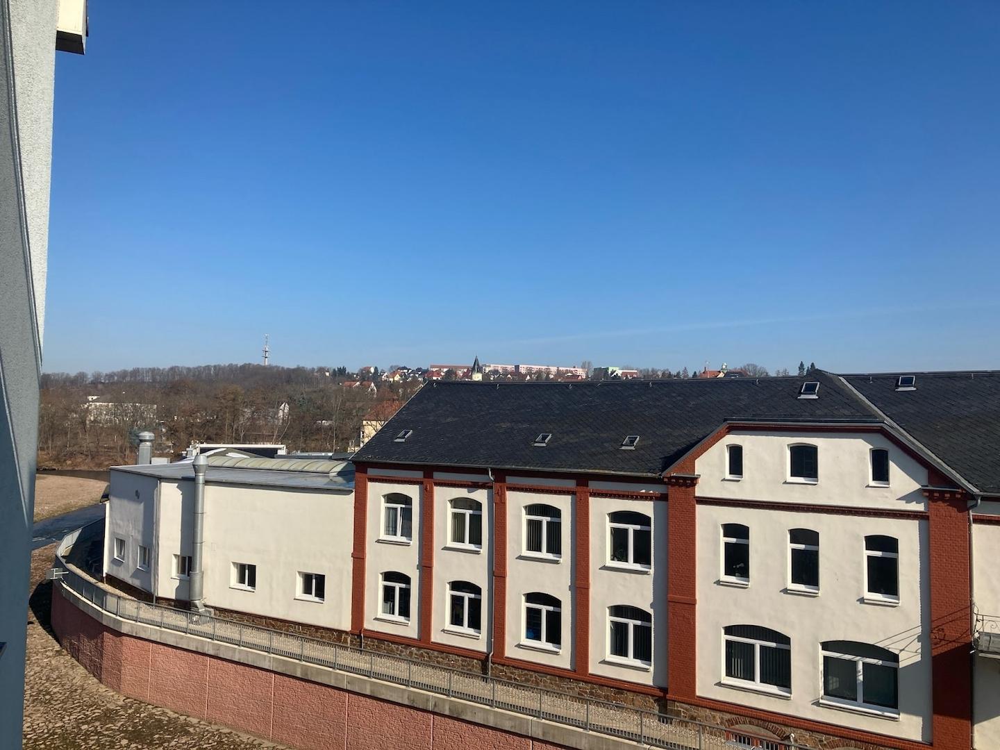 Ausblick Balkon