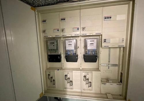 Schaltkasten Strom im Keller
