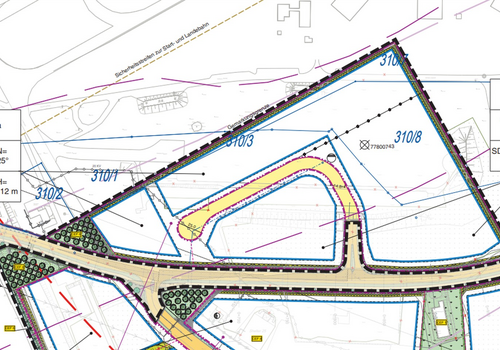 Ausschnitt B-Plan