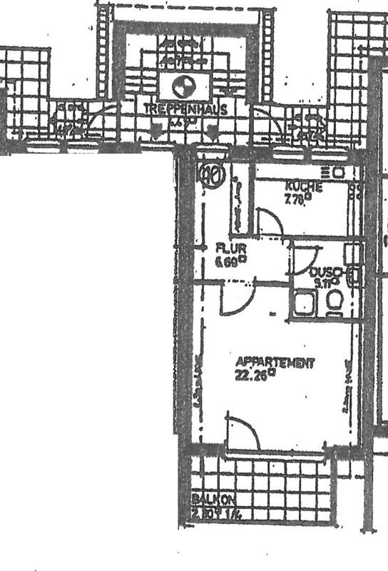 Grundriss Wohnung 1.OG