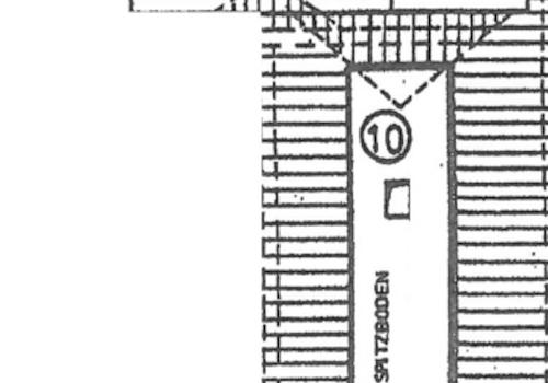 Grundriss Spitzboden