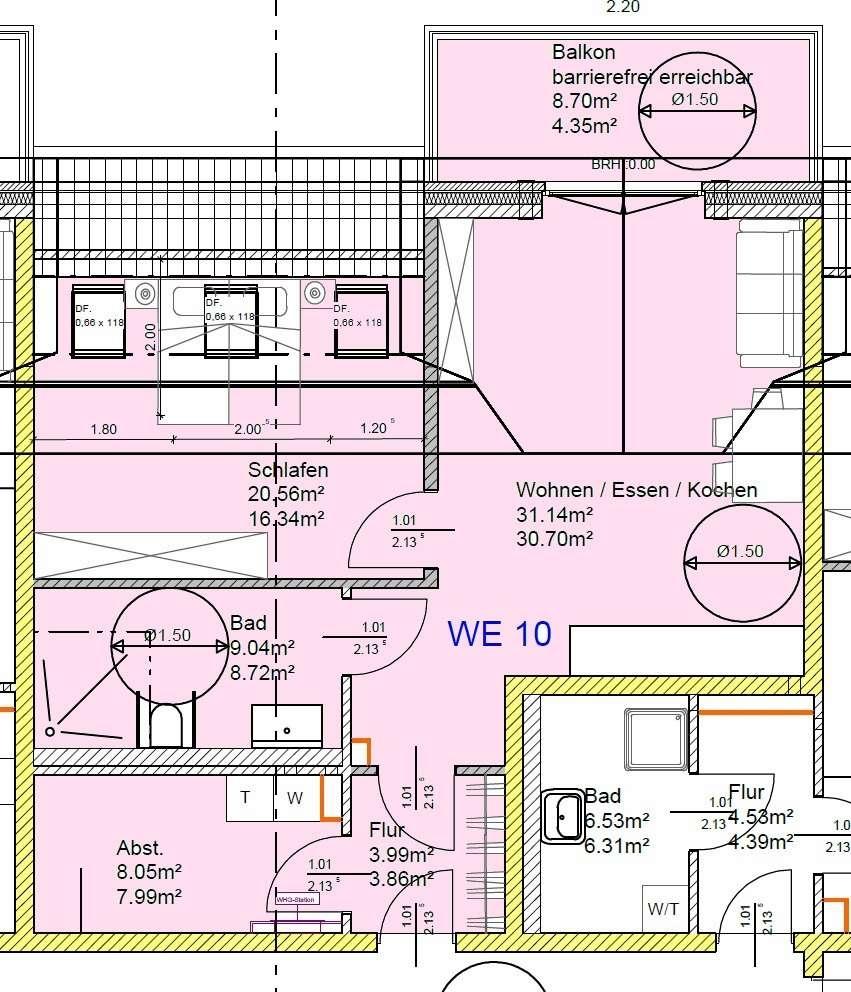 Grundriss WE 10 