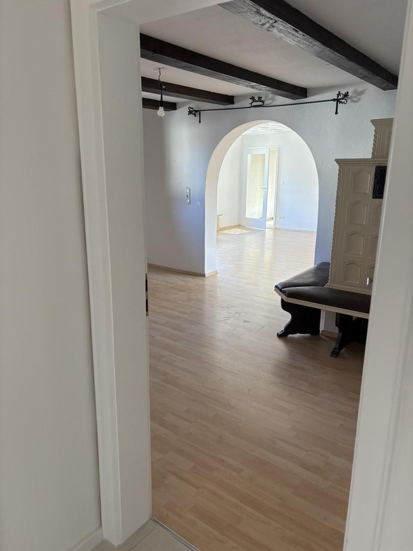Blick in das Esszimmer