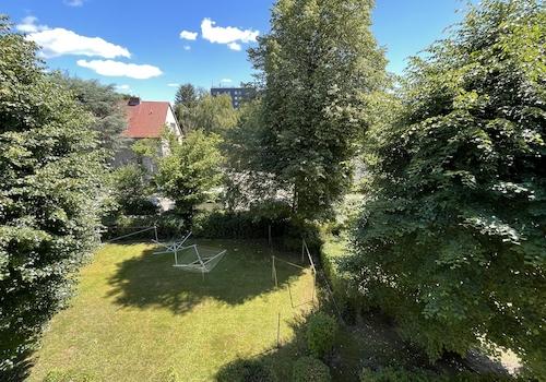 Blick aus der Küche