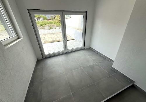 Wohnzimmer mit Terrasse