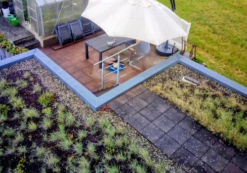 Vom Balkon zur Terrasse