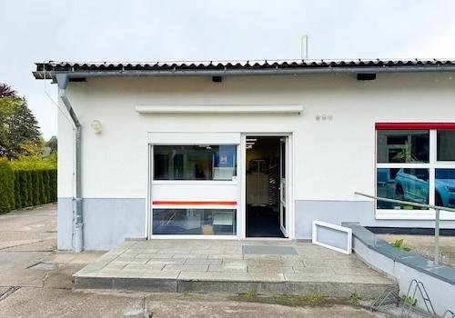 Zugang zu dieser Halle