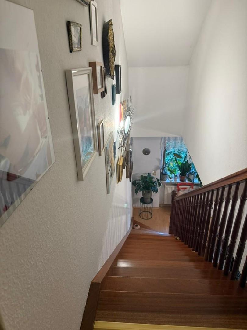 Treppe zur Maisonette