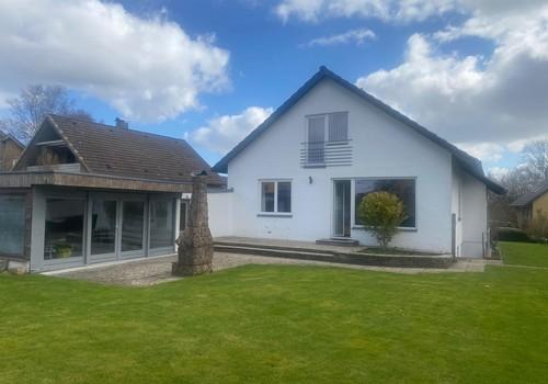 Rückansicht mit Garten