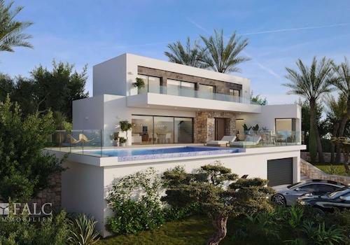 3D Frontsicht Sky-Pool