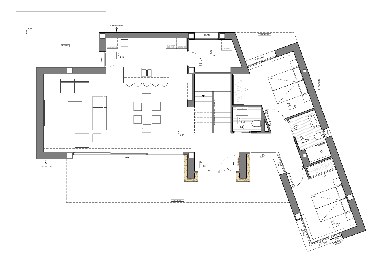 Grundrissplan 3D
