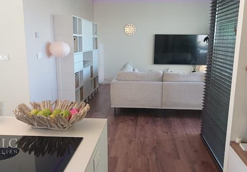 Offene Küche zum Wohnzimmer