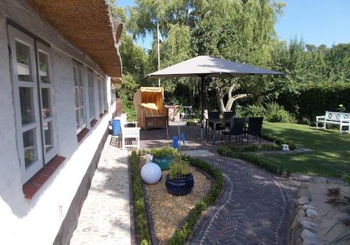 Blick zur südl. Terrasse