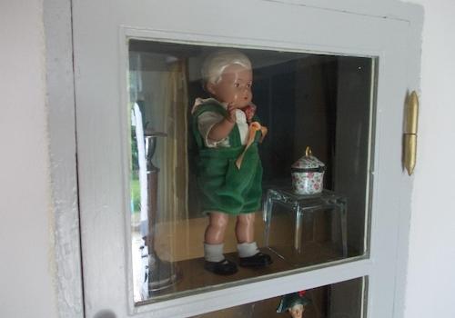 Innenfenster Sauna