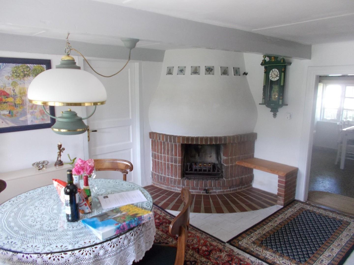 Esszimmer m. Kamin